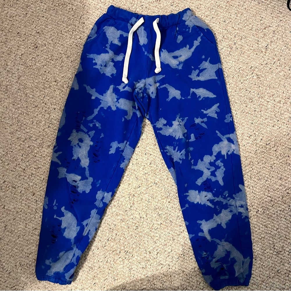 KatieJNYC Royal Acid Wash Jogger